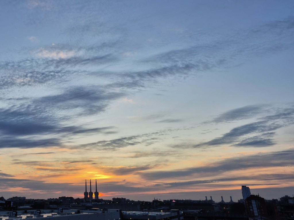 Foto: Amanecer - Sant Adrià de Besòs (Barcelona), España