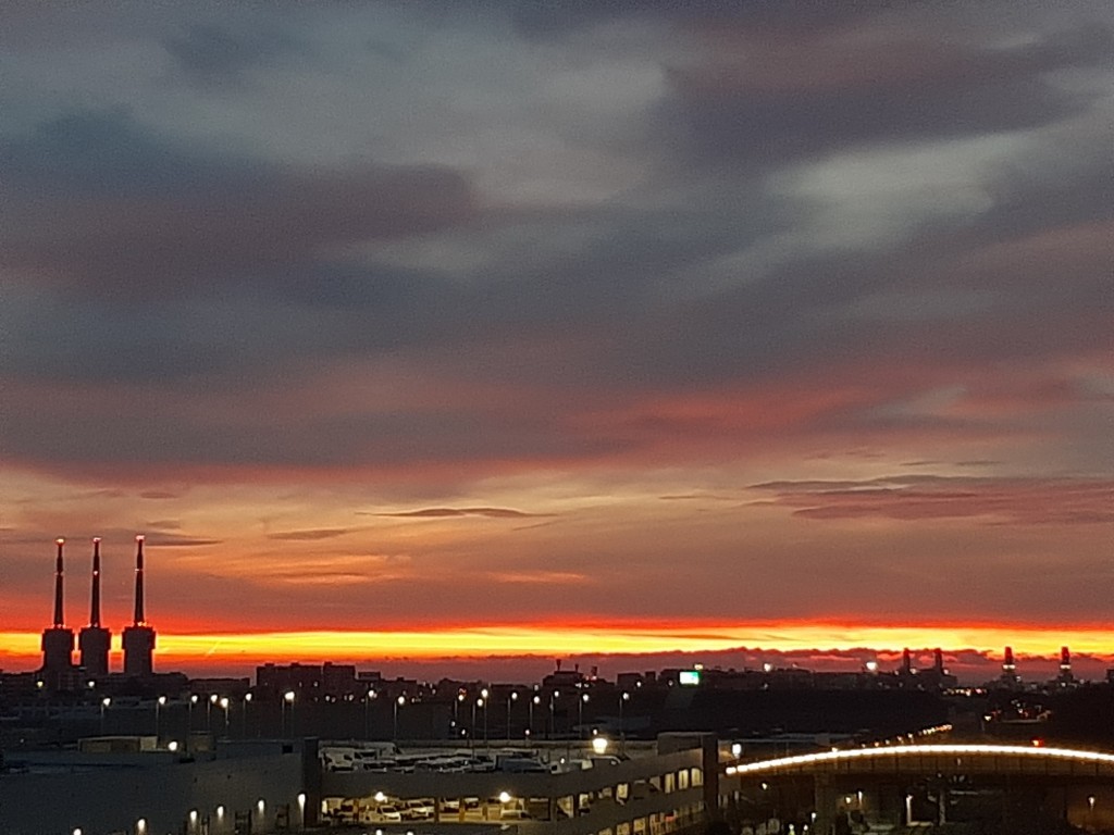 Foto: Amanecer - Sant Adrià de Besòs (Barcelona), España