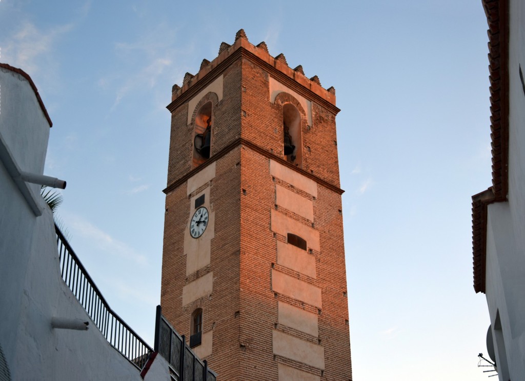 Foto: Torre Campanario de la Iglesia del Rosario - Salobreña (Granada), España