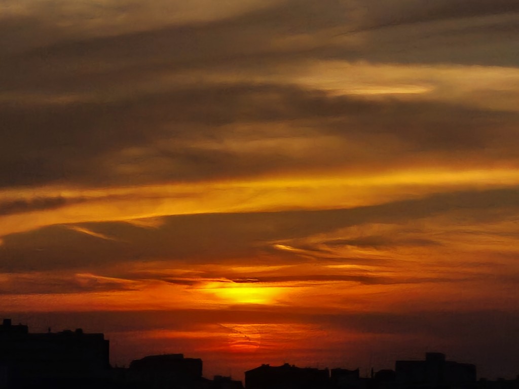 Foto: Amanecer - Sant Adrià de Besòs (Barcelona), España