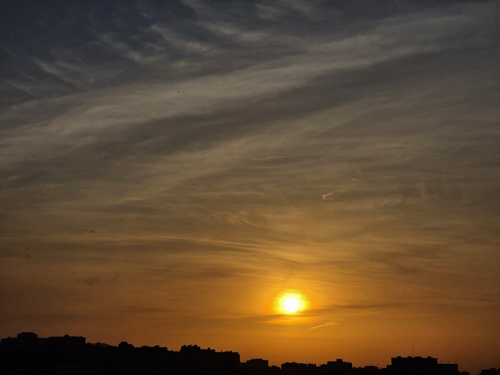 Foto: Amanecer - Sant Adrià de Besòs (Barcelona), España