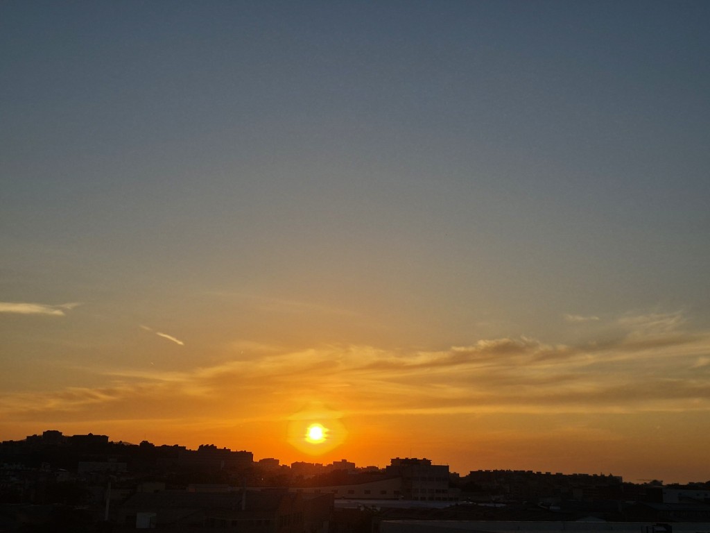 Foto: Amanecer - Sant Adrià de Besòs (Barcelona), España