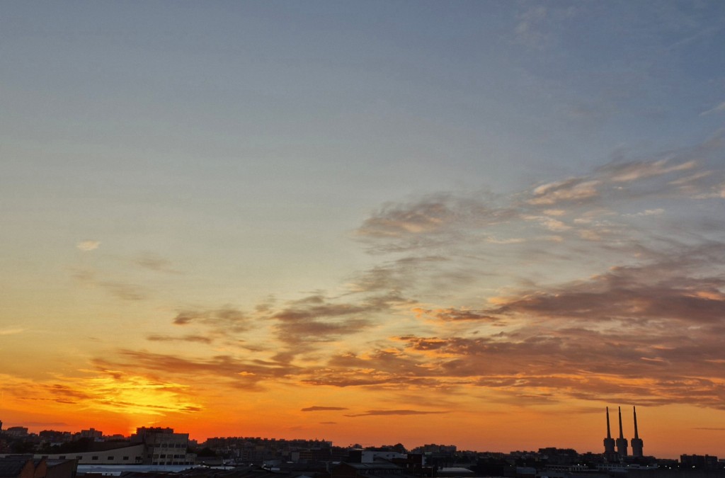 Foto: Amanecer - Sant Adrià de Besòs (Barcelona), España