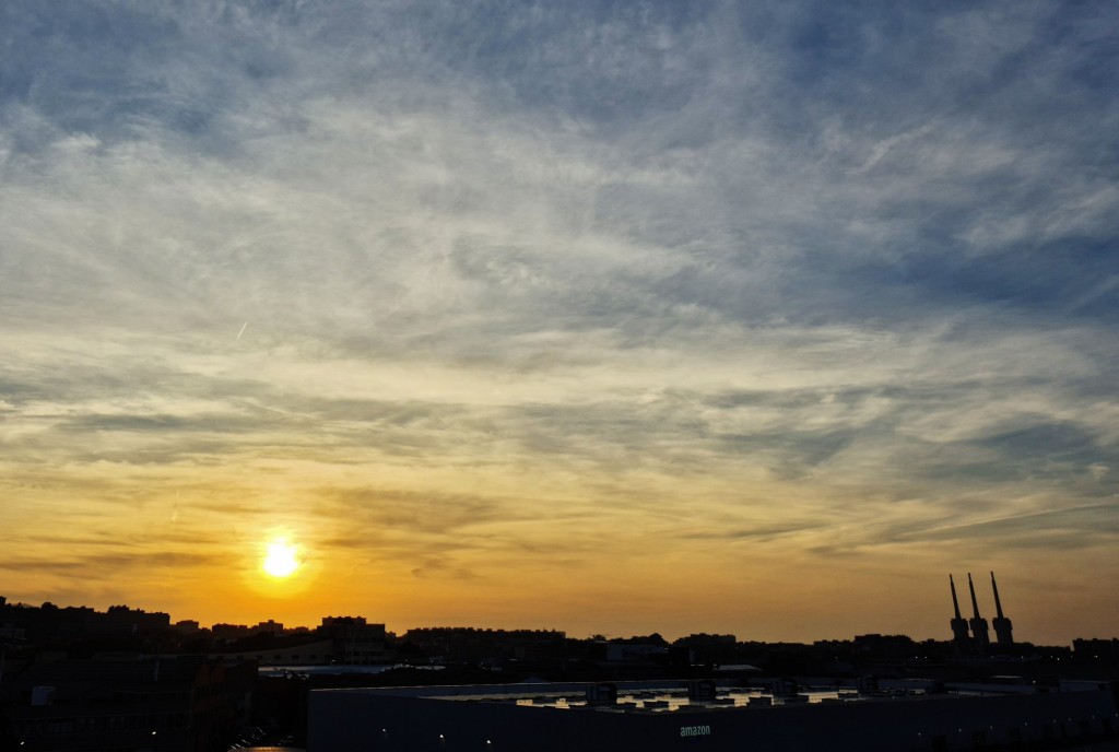 Foto: Amanecer - Sant Adrià de Besòs (Barcelona), España