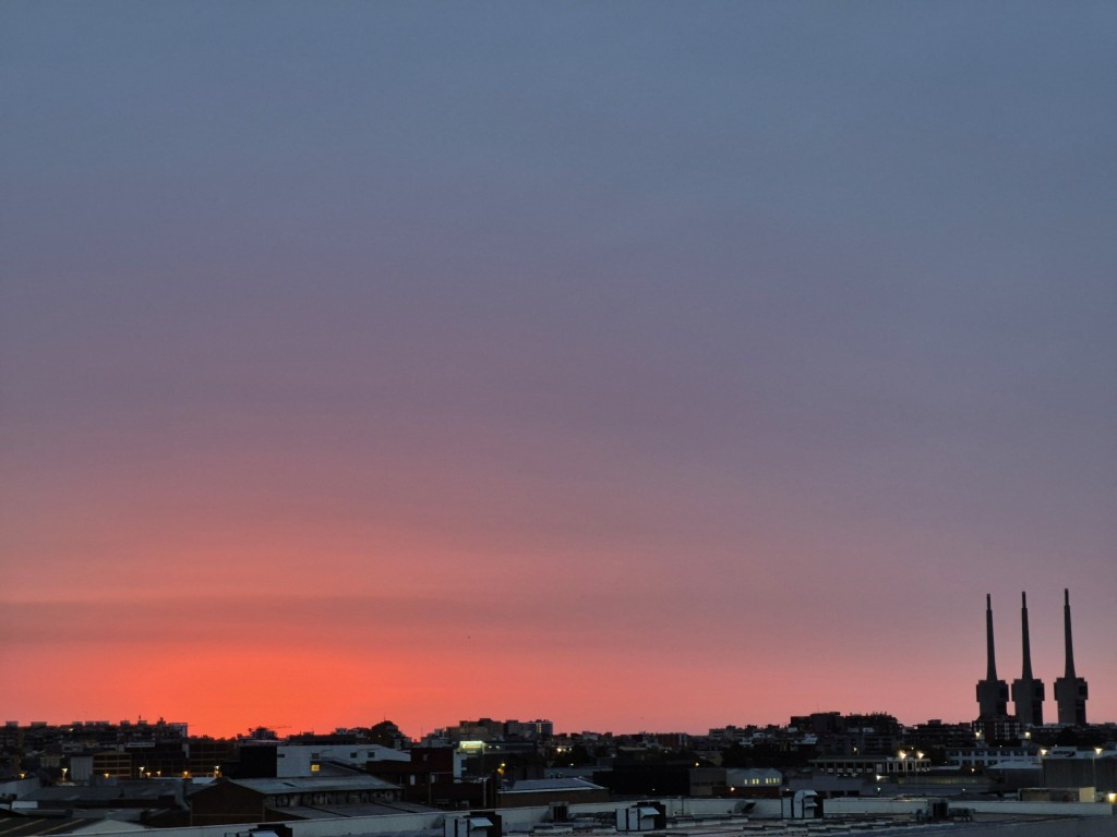 Foto: Amanecer - Sant Adrià de Besòs (Barcelona), España