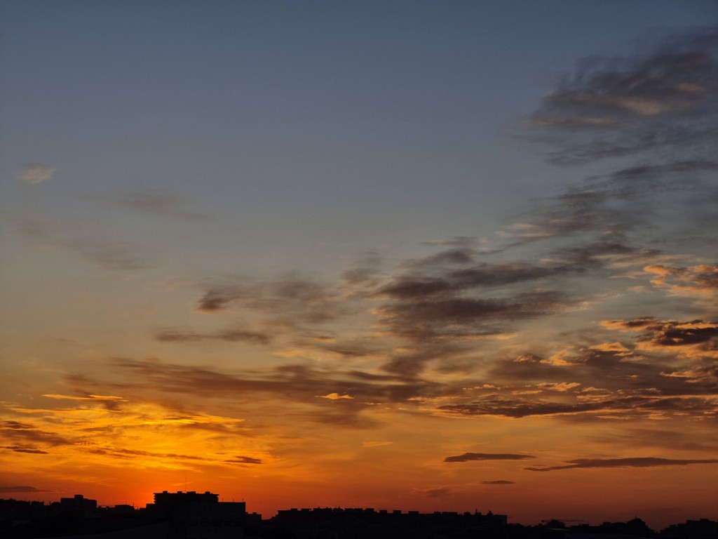 Foto: Amanecer - Sant Adrià de Besòs (Barcelona), España