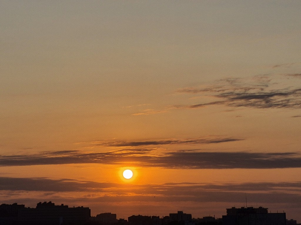 Foto: Amanecer - Sant Adrià de Besòs (Barcelona), España