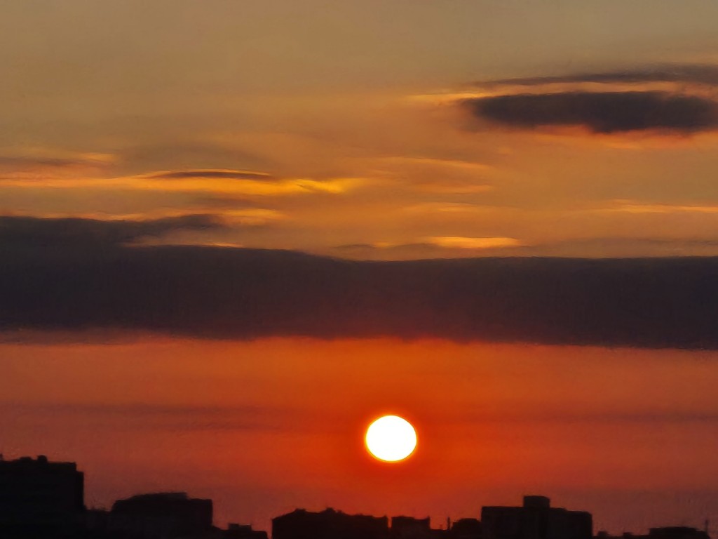Foto: Amanecer - Sant Adrià de Besòs (Barcelona), España