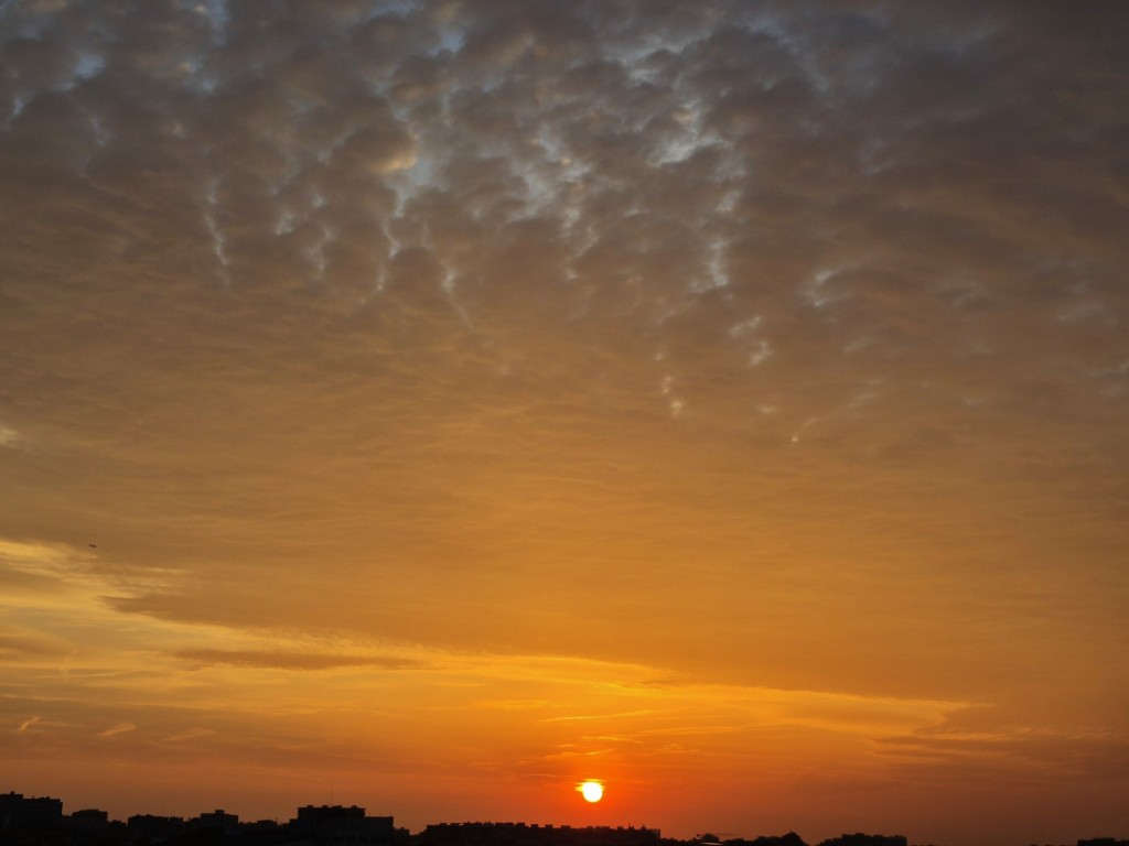 Foto: Amanecer - Sant Adrià de Besòs (Barcelona), España