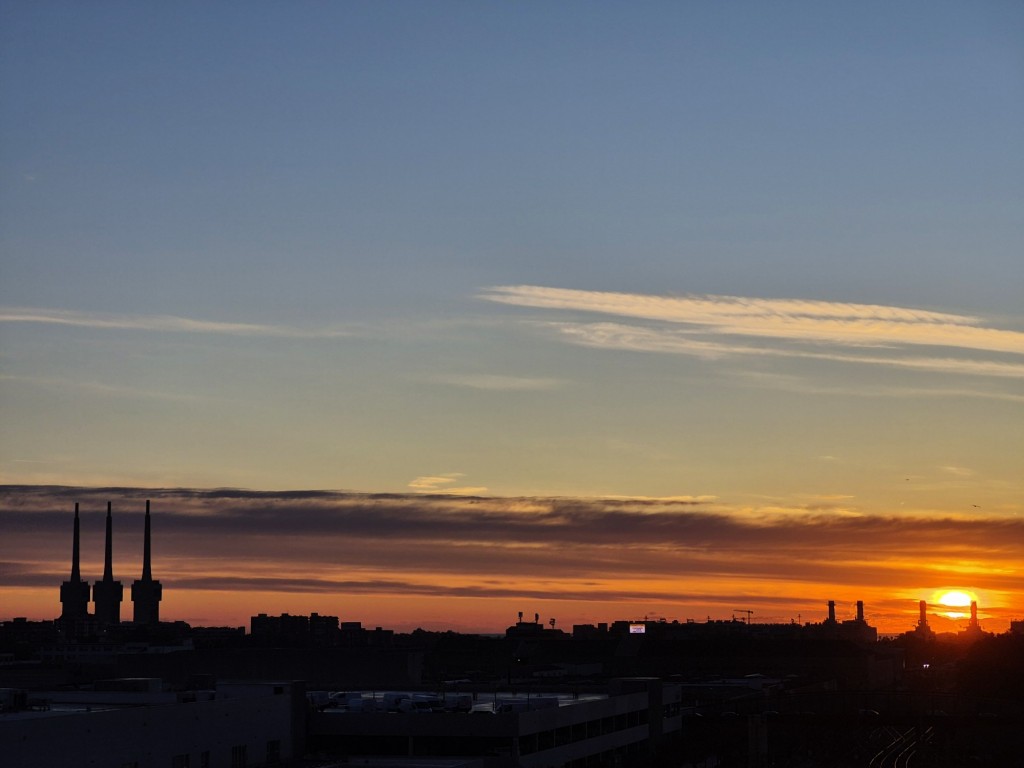 Foto: Amanecer - Sant Adrià de Besòs (Barcelona), España