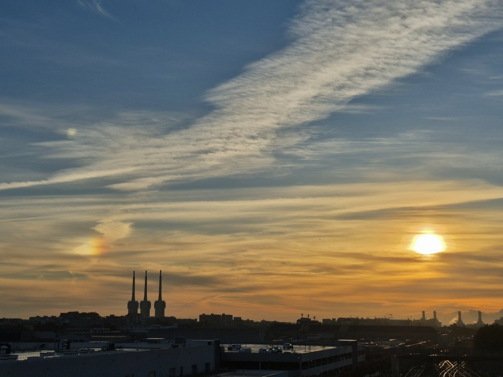 Foto: Amanecer - Sant Adrià de Besòs (Barcelona), España