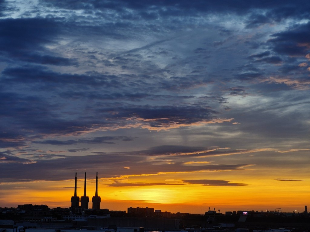 Foto: Amanecer - Sant Adrià de Besòs (Barcelona), España