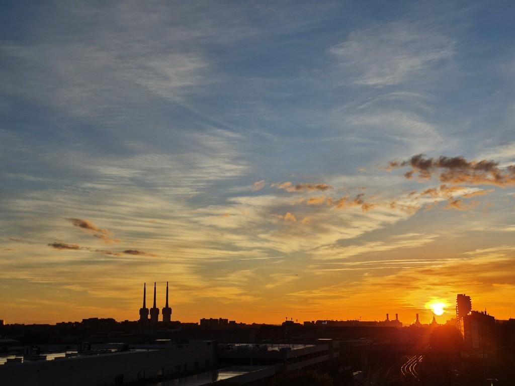 Foto: Amanecer - Sant Adrià de Besòs (Barcelona), España