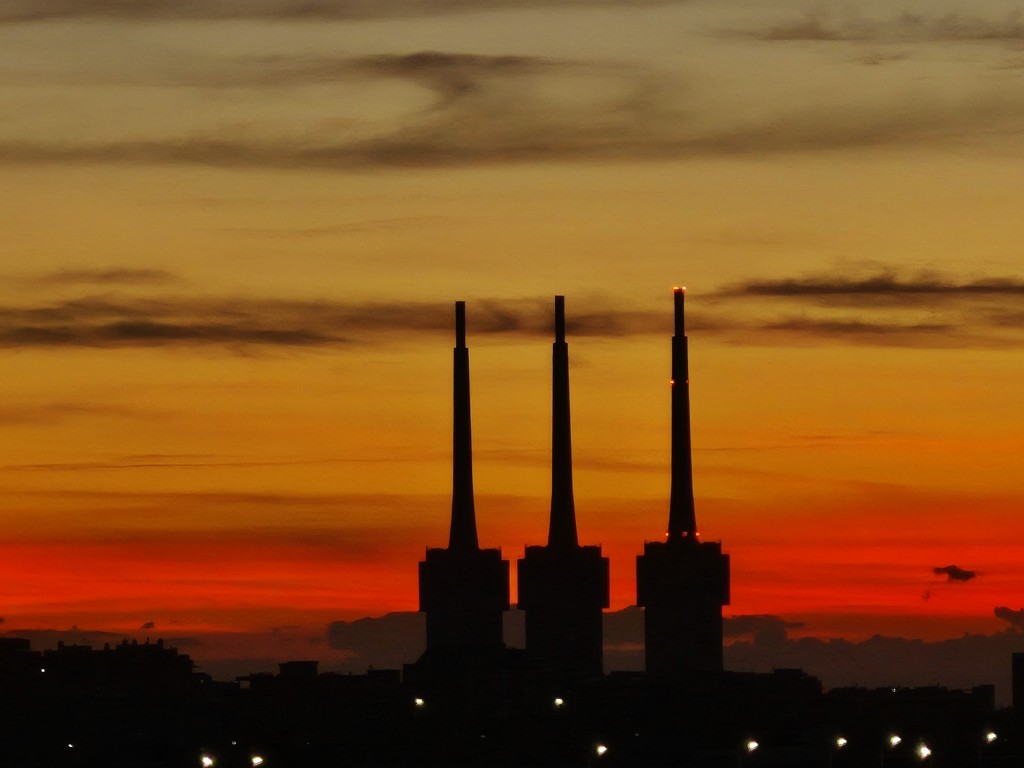 Foto: Amanecer - Sant Adrià de Besòs (Barcelona), España