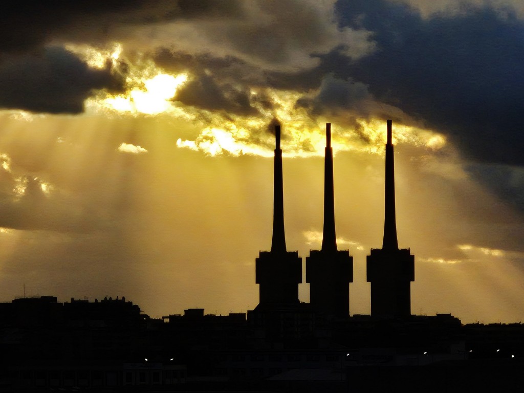 Foto: Amanecer - Sant Adrià de Besòs (Barcelona), España