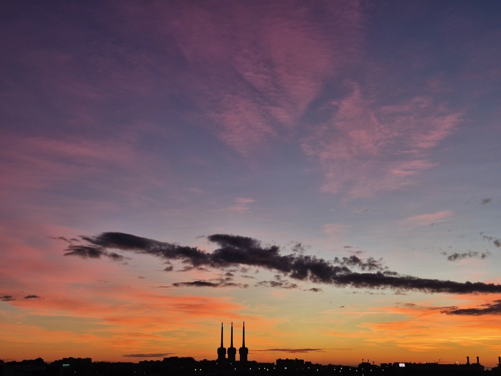 Foto: Amanecer - Sant Adrià de Besòs (Barcelona), España