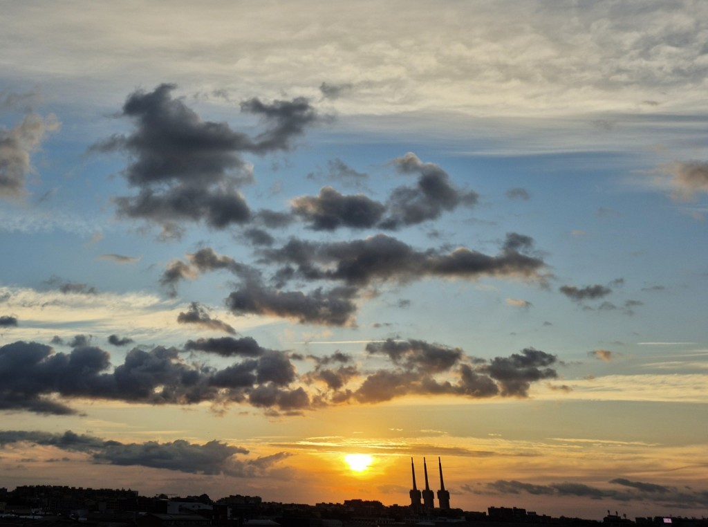 Foto: Amanecer - Sant Adrià de Besòs (Barcelona), España