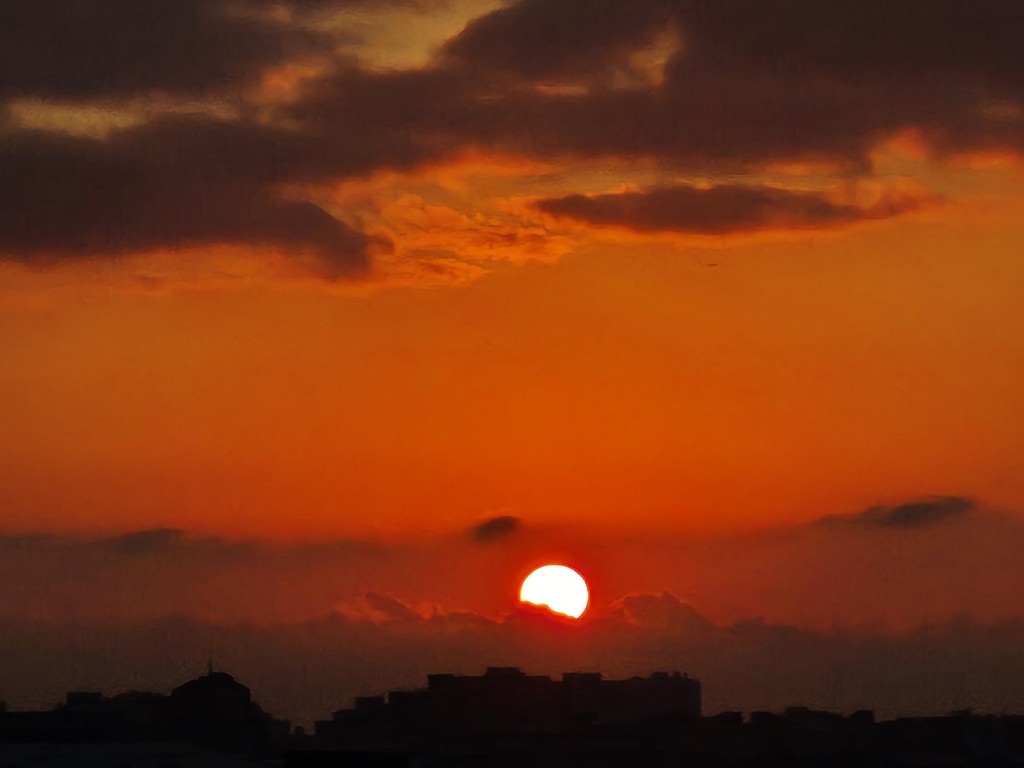 Foto: Amanecer - Sant Adrià de Besòs (Barcelona), España