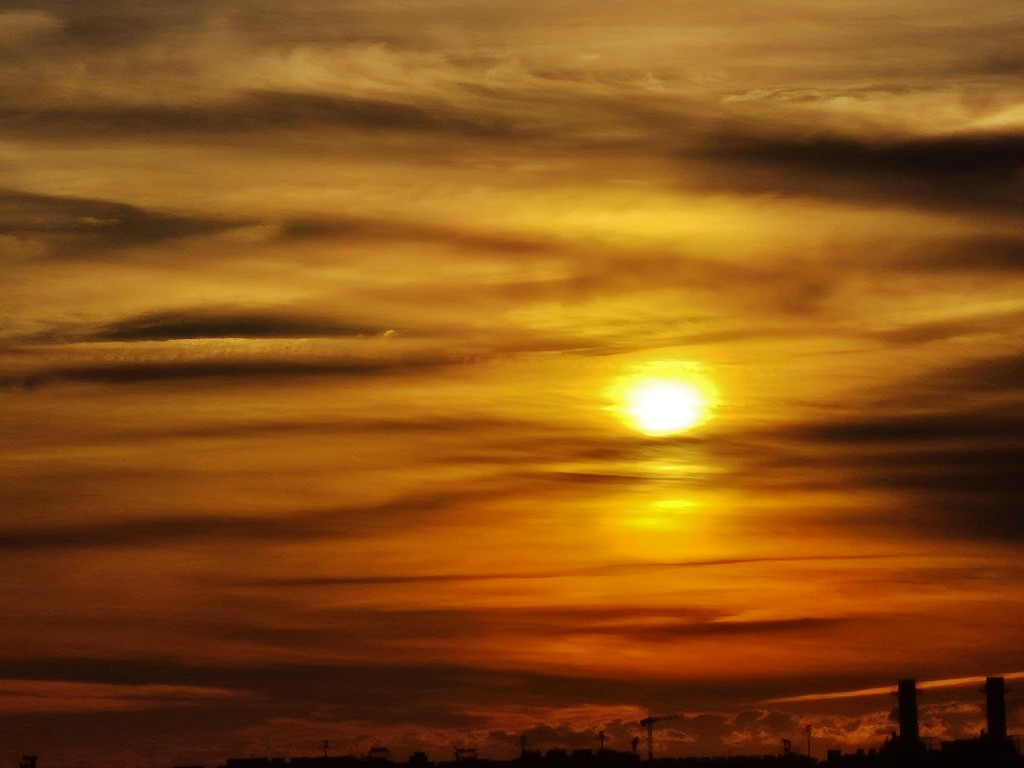 Foto: Amanecer - Sant Adrià de Besòs (Barcelona), España