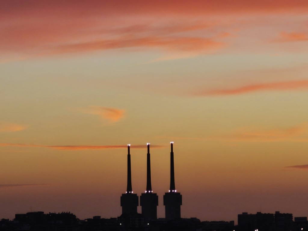 Foto: Amanecer - Sant Adrià de Besòs (Barcelona), España