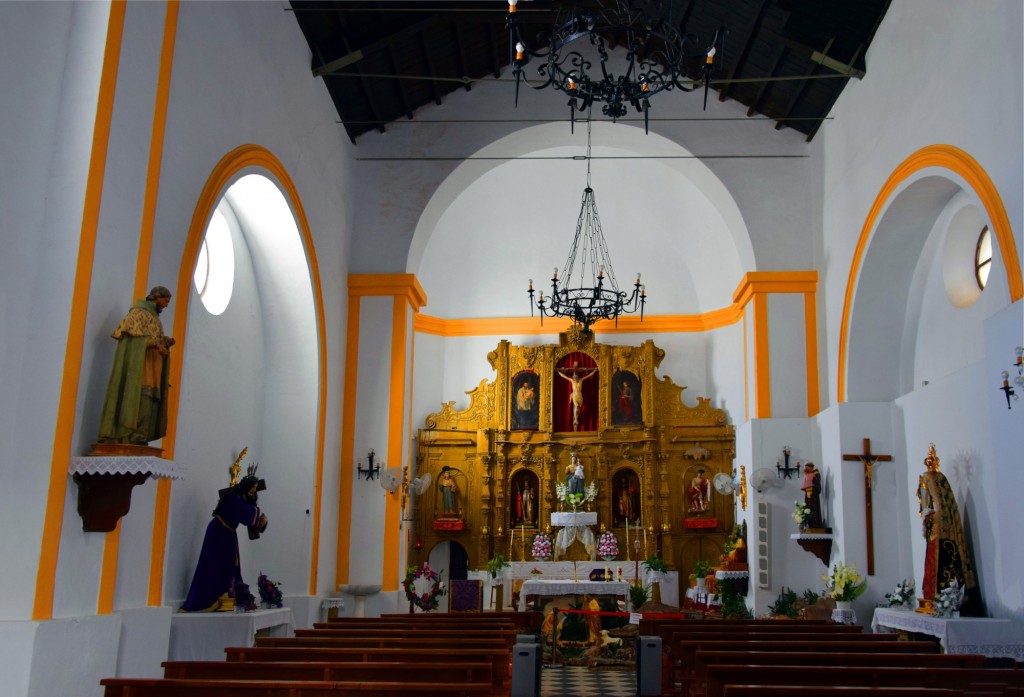 Foto: Interior de Santa María la Mayor - Soportujar (Granada), España