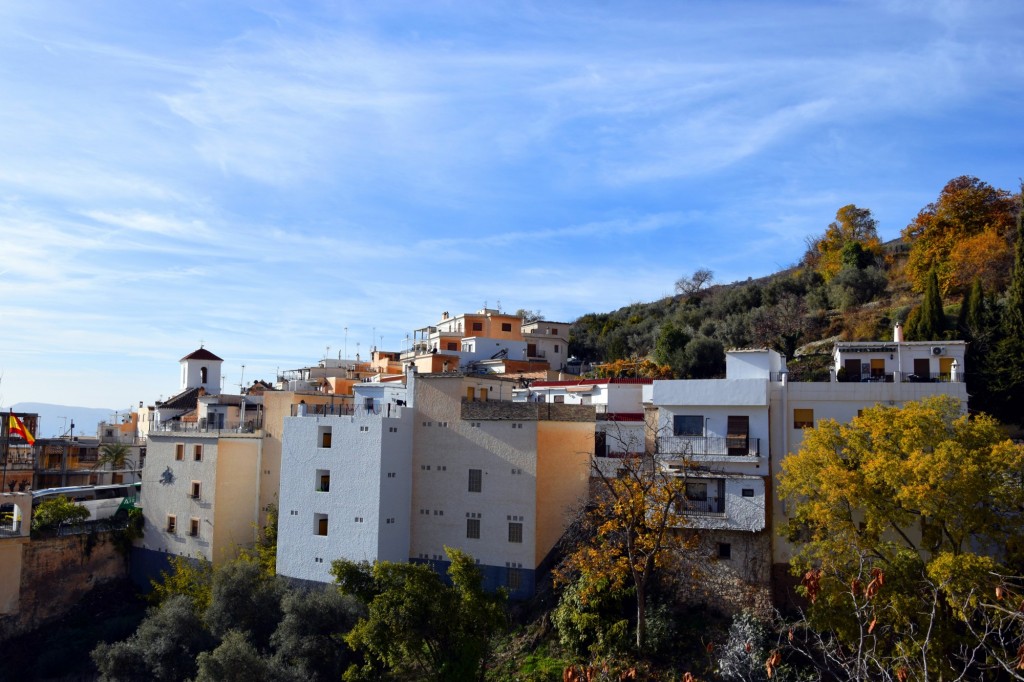 Foto: Vista parcial del pueblo - Soportujar (Granada), España