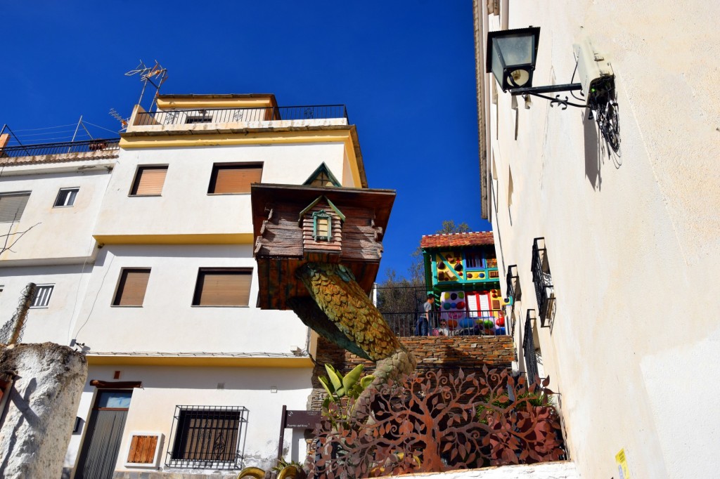Foto: En la Placeta de la fuente del vino - Soportujar (Granada), España