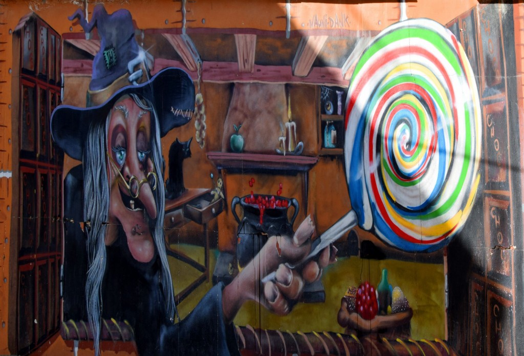 Foto: Mural de la Bruja - Soportujar (Granada), España