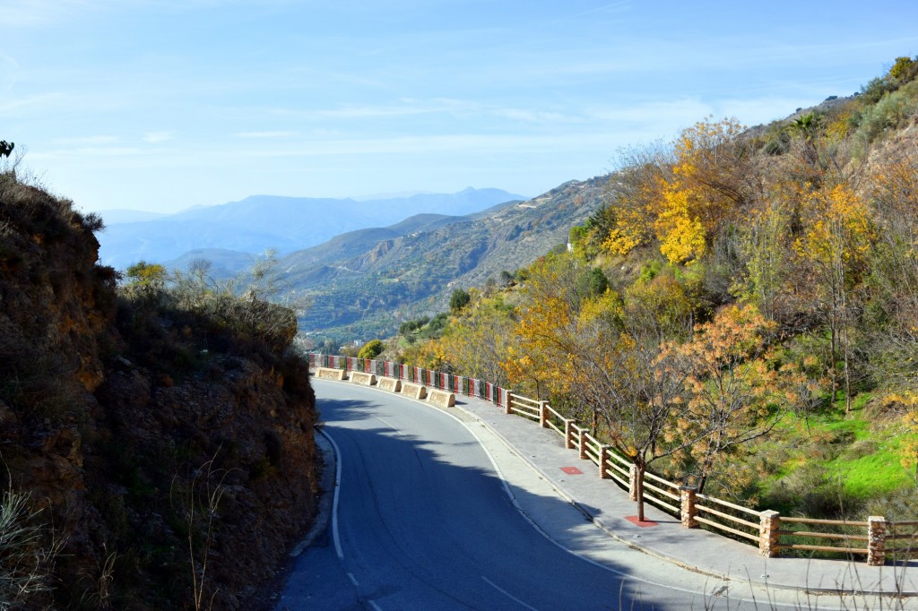 Foto: Carretera de la Sierra - Soportujar (Granada), España