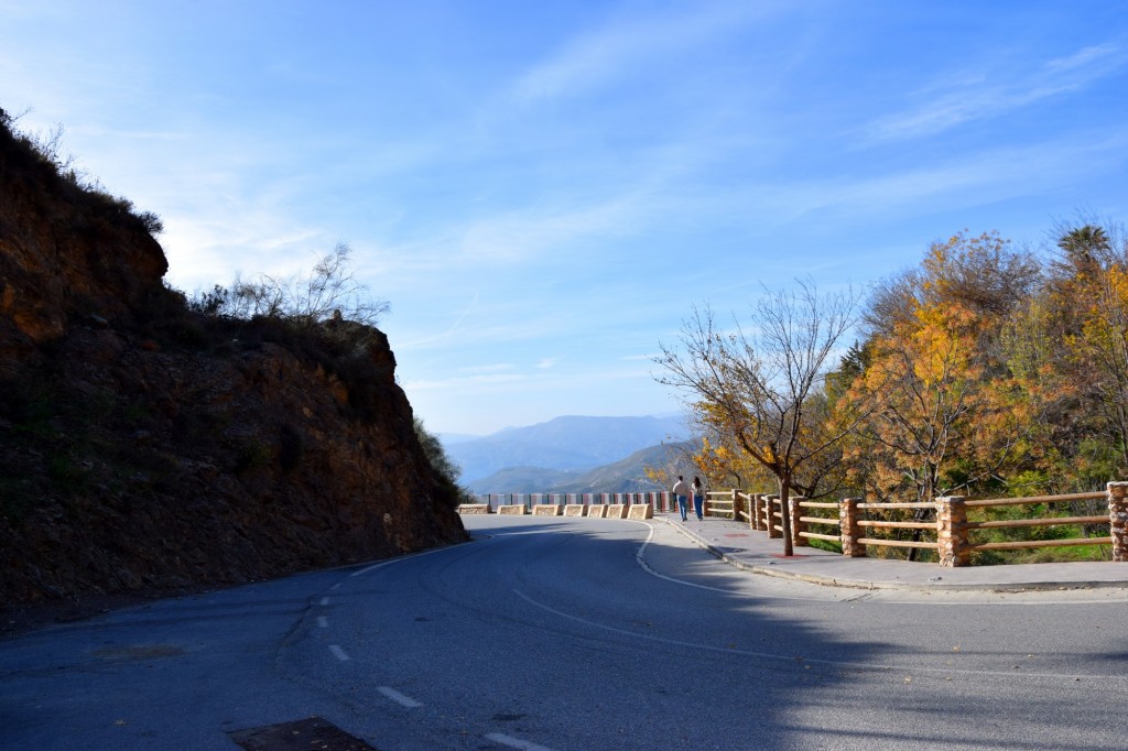 Foto: Carretera de acceso - Soportujar (Granada), España