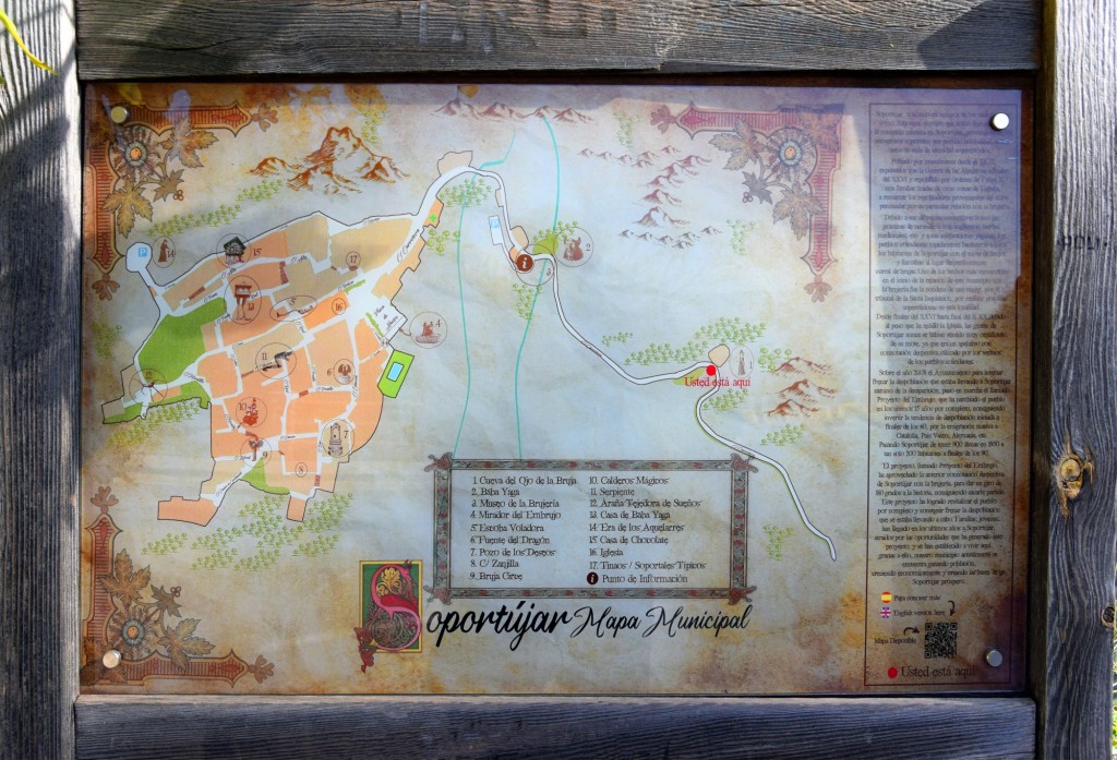 Foto: Plano Municipal de la localidad - Soportujar (Granada), España