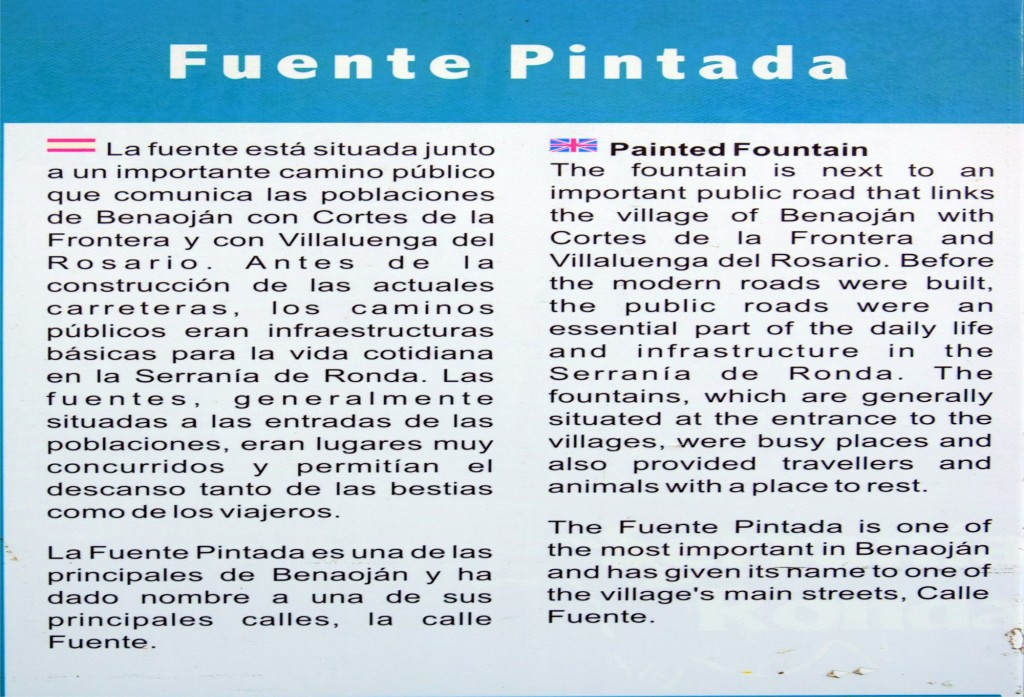 Foto: Leyenda de la Fuente Pintada - Benaoján (Málaga), España