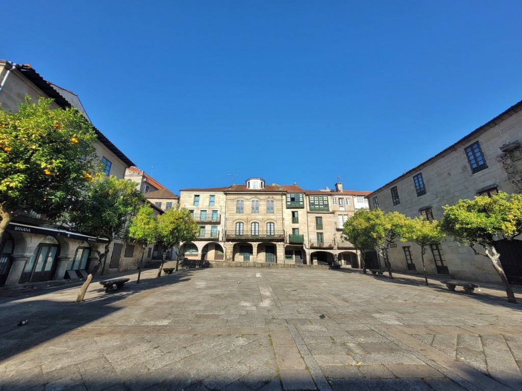 Foto: Plaza do Teucro - Pontevedra (Galicia), España