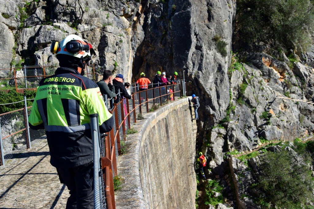 Foto: Rescate en Sistema Hundidero - Gato y Presa de los Caballeros - Montejaque (Málaga), España
