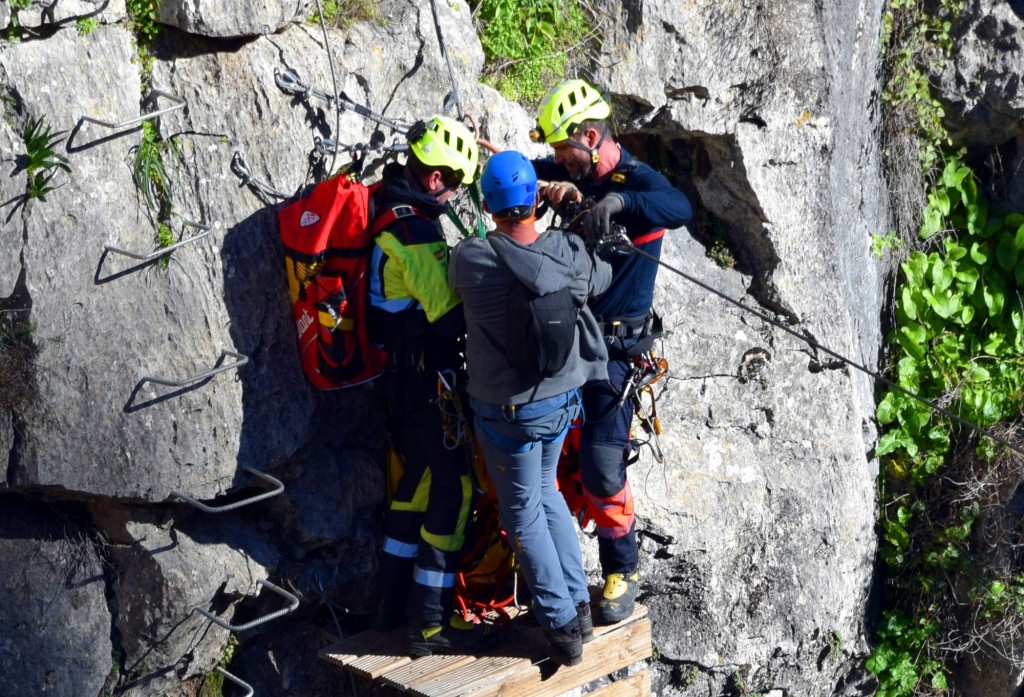 Foto: Rescate en Sistema Hundidero - Gato y Presa de los Caballeros - Montejaque (Málaga), España