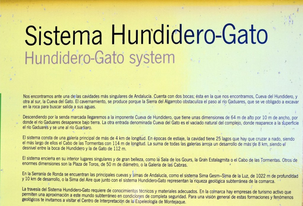 Foto: Sistema Hundidero - Gato y Presa de los Caballeros - Montejaque (Málaga), España