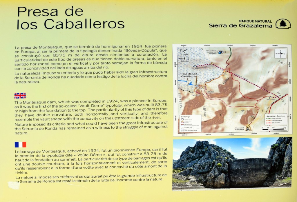 Foto: Leyenda de la Presa de los Caballeros - Montejaque (Málaga), España