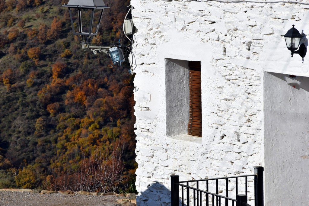 Foto: Luminarias en las esquina del Perchel - Capileira (Granada), España