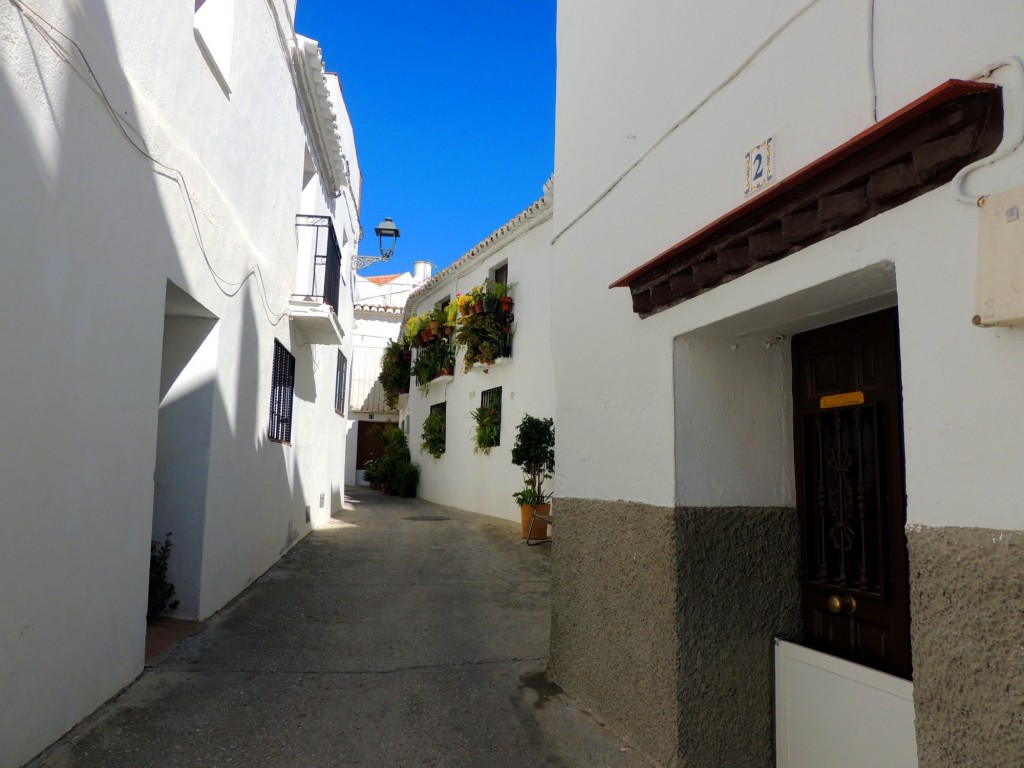Foto: Calle Andalucía - Sedella (Málaga), España