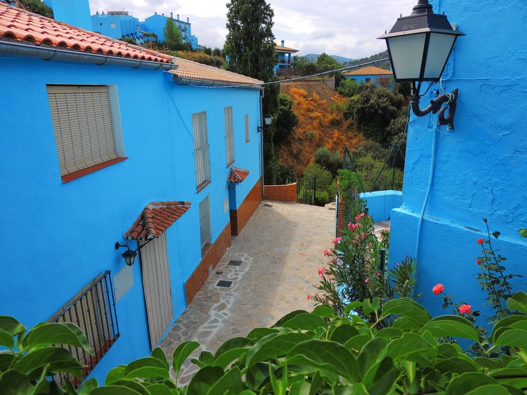 Foto: Calle Arrieros - Júzcar (Málaga), España