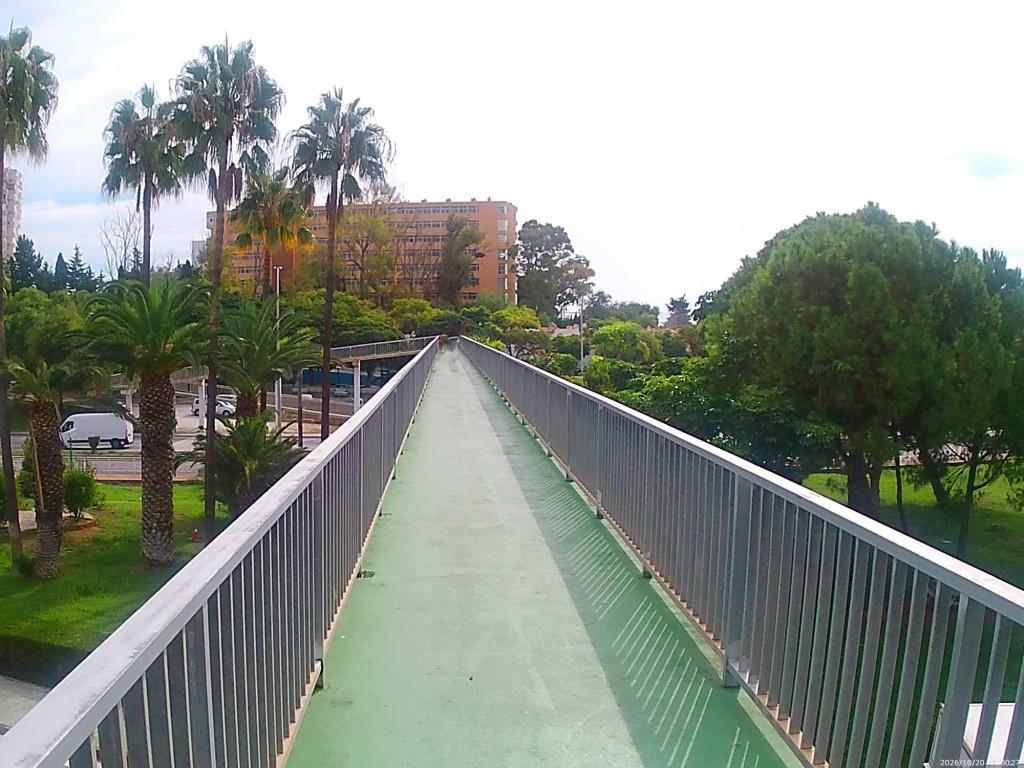 Foto: Puente peatonal La Colina - Torremolinos (Málaga), España