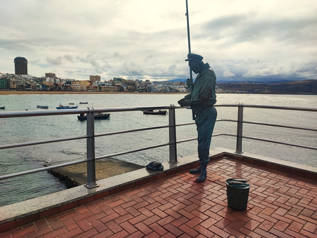 Foto: El pescador de La Puntilla - Las Palmas de Gran Canaria (Las Palmas), España