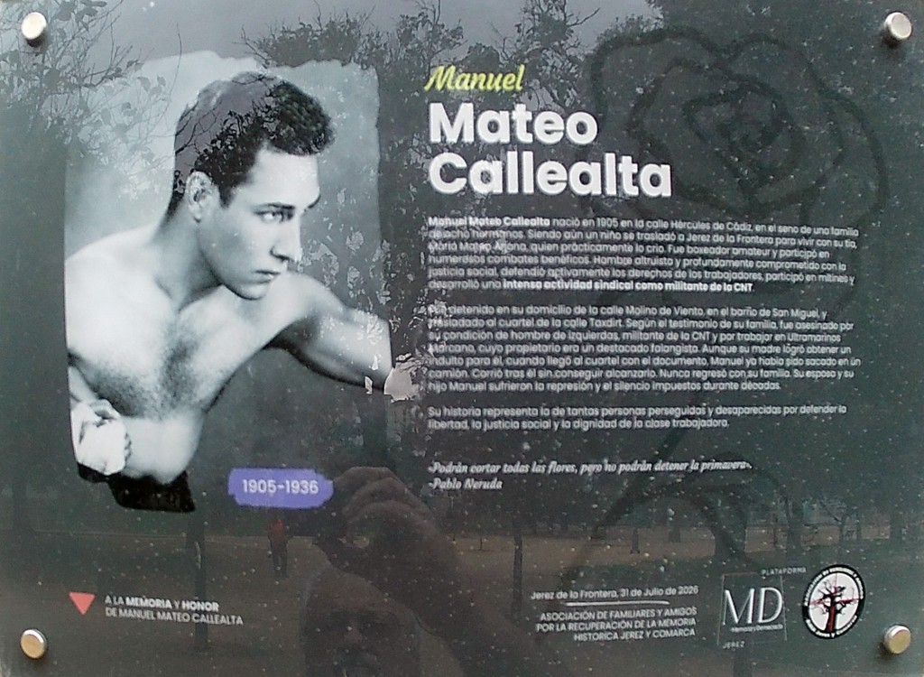 Foto: A la memória y honor de Manuel Mateo Callealta - Jerez de la Frontera (Cádiz), España