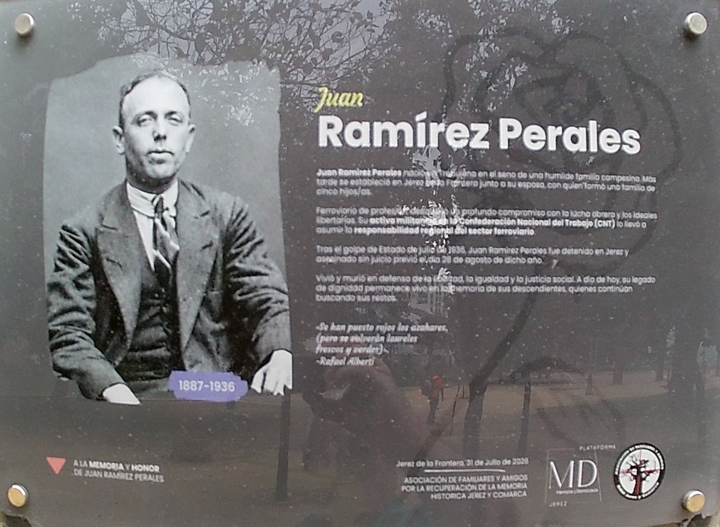 Foto: A la memória y honor de Juan Ramírez Perales - Jerez de la Frontera (Cádiz), España
