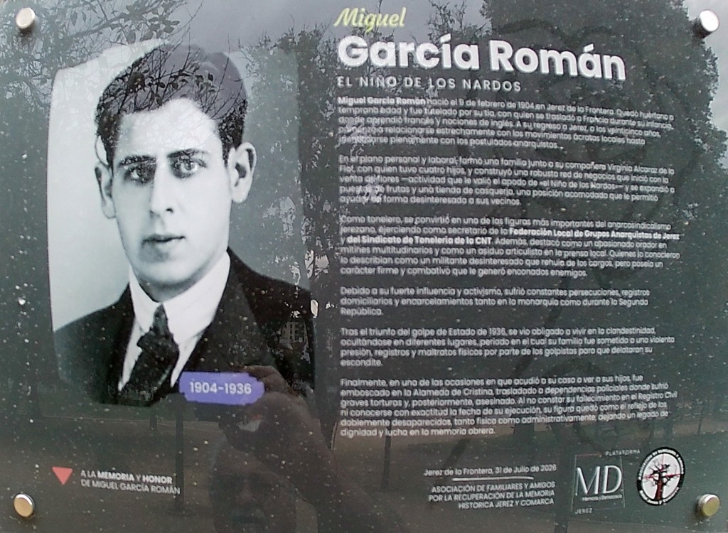 Foto: A la memória y honor de Miguel García Román - Jerez de la Frontera (Cádiz), España