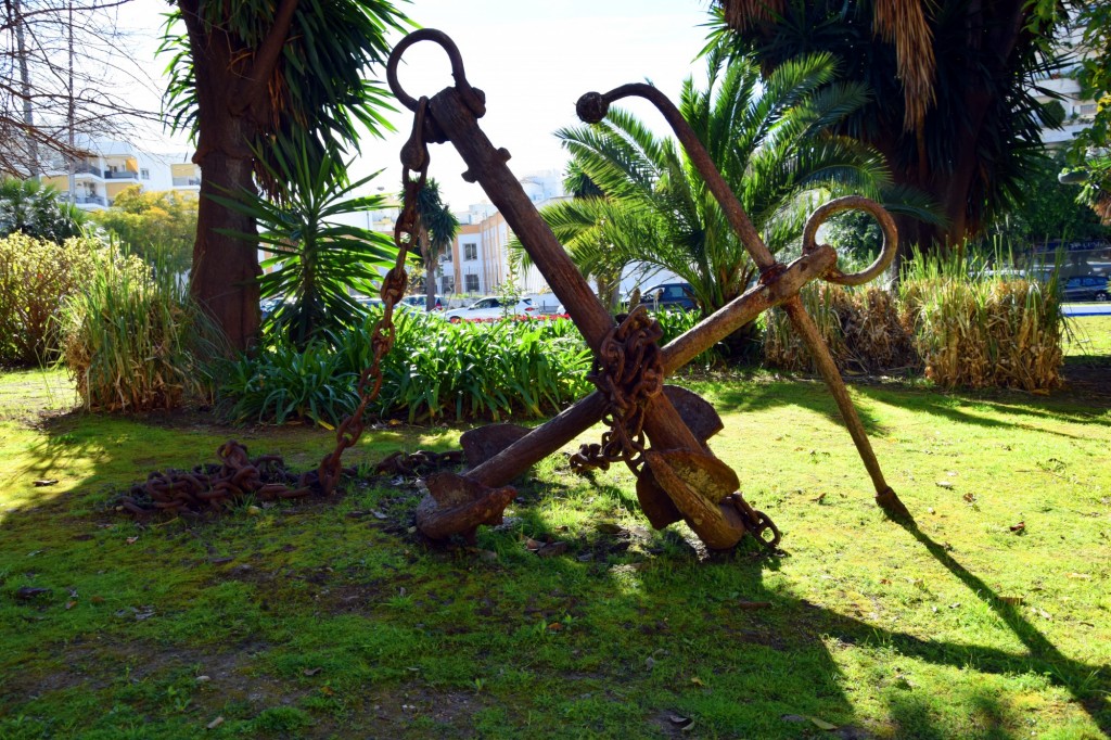 Foto: Ancla donada por Antonio Tirado Lara -El California - Marbella (Málaga), España
