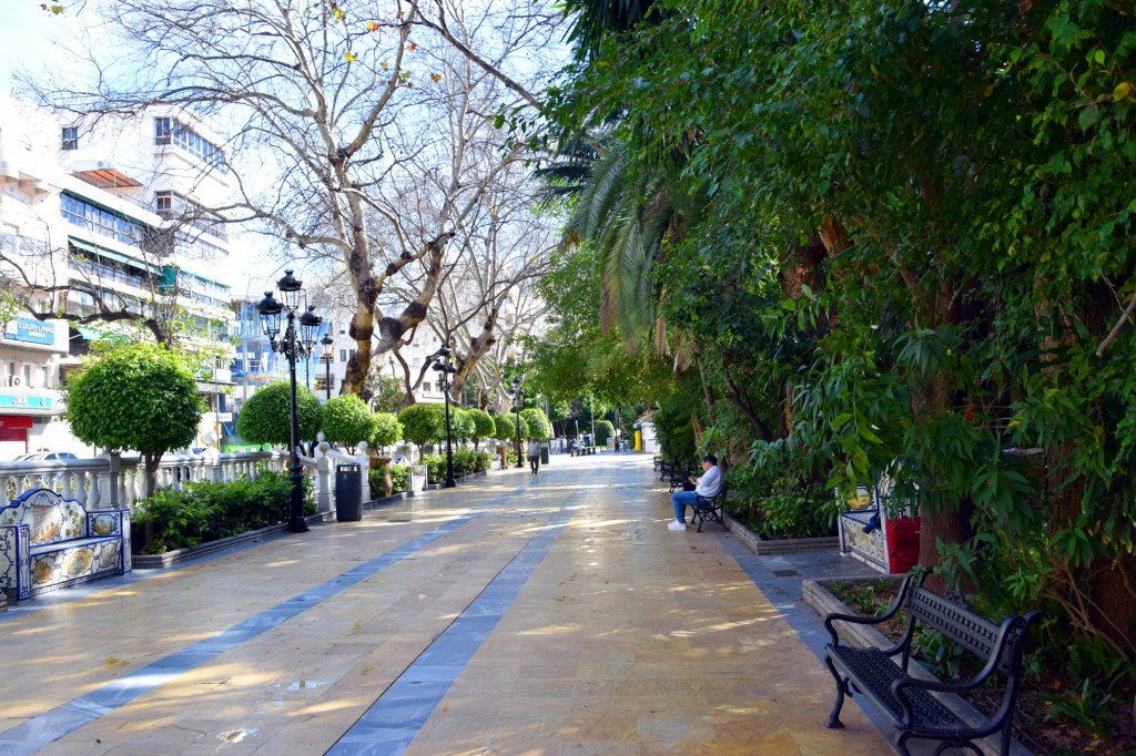 Foto: Paseo la Alameda - Marbella (Málaga), España