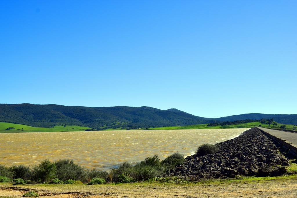 Foto: Sierra de Mómia desde la Presa del Barbate - Alcalá de los Gazules (Cádiz), España