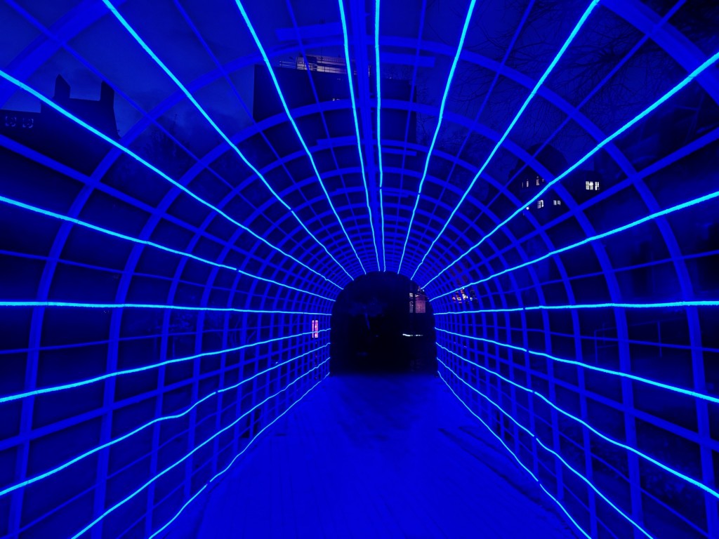 Foto: Luces en el hospital de Sant Pau - Barcelona (Cataluña), España