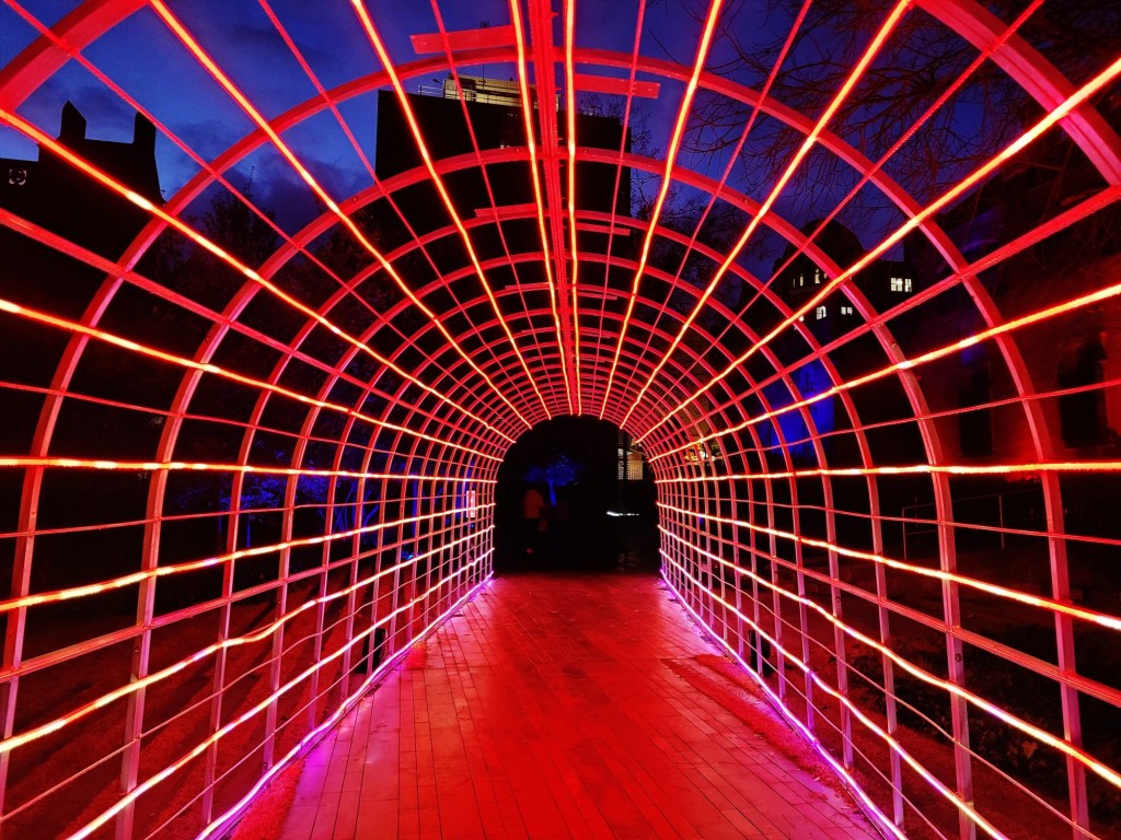 Foto: Luces en el hospital de Sant Pau - Barcelona (Cataluña), España
